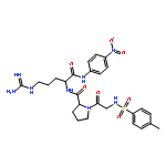 L-Argininamide,N-[(4-methylphenyl)sulfonyl]glycyl-L-prolyl-N-(4-nitrophenyl)-