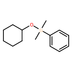 Silane, (cyclohexyloxy)dimethylphenyl-