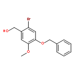 Benzenemethanol, 2-bromo-5-methoxy-4-(phenylmethoxy)-