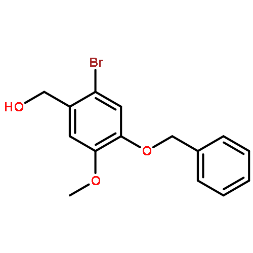 Benzenemethanol, 2-bromo-5-methoxy-4-(phenylmethoxy)-