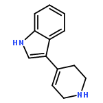 3-(1,2,3,6-Tetrahydropyridin-4-yl)-1H-indole