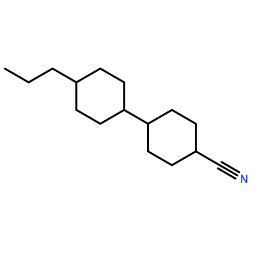 [1,1'-Bicyclohexyl]-4-carbonitrile,4'-propyl-, (trans,trans)-