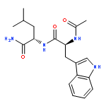 L-Leucinamide, N-acetyl-L-tryptophyl-