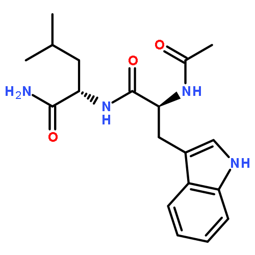 L-Leucinamide, N-acetyl-L-tryptophyl-