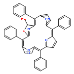 4-OXA-21,22,23,24-TETRAAZAPENTACYCLO[16.2.1.13,6.18,11.113,16]TETRACOSA-1,3(24),6,8,10,12,14,16(22),17,19-DECAEN-5-OL, 2,7,12,17-TETRAPHENYL-