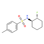 Benzenesulfonamide, N-[(1R,2R)-2-fluorocyclohexyl]-4-methyl-, rel-