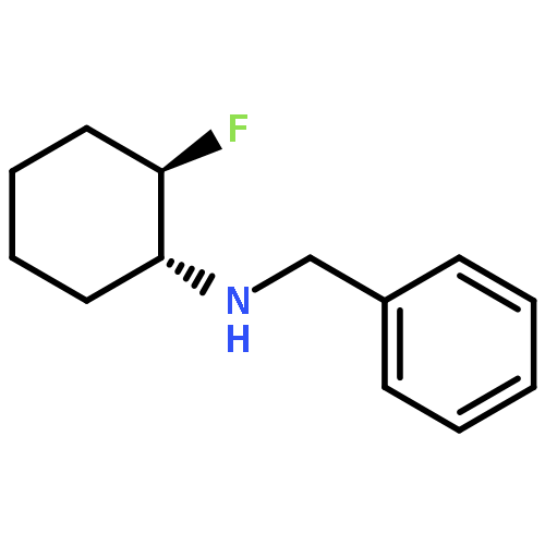 Benzenemethanamine, N-[(1R,2R)-2-fluorocyclohexyl]-, rel-