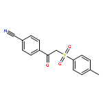 Benzonitrile, 4-[[(4-methylphenyl)sulfonyl]acetyl]-