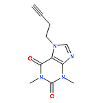 1H-Purine-2,6-dione, 7-(3-butynyl)-3,7-dihydro-1,3-dimethyl-