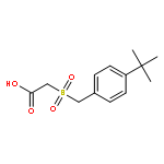 Acetic acid, [[[4-(1,1-dimethylethyl)phenyl]methyl]sulfonyl]-