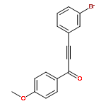 2-Propyn-1-one, 3-(3-bromophenyl)-1-(4-methoxyphenyl)-