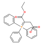 Butanedioic acid, (triphenylphosphoranylidene)-, 1-ethyl ester