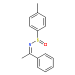 4-methyl-N-[(1E)-1-phenylethylidene]benzenesulfinamide