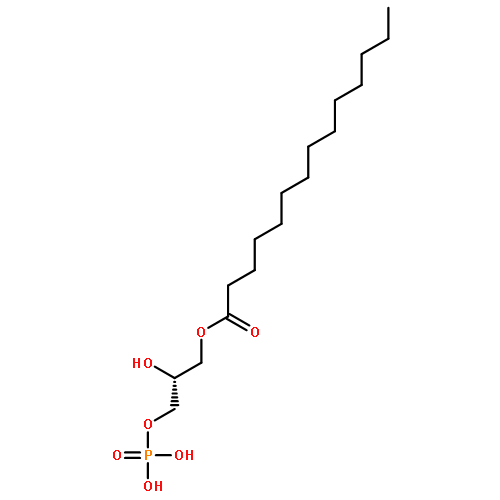 Tetradecanoic acid, (2R)-2-hydroxy-3-(phosphonooxy)propyl ester