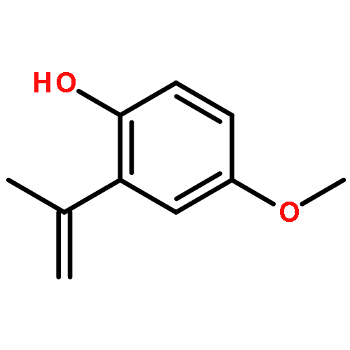 Phenol, 4-methoxy-2-(1-methylethenyl)-