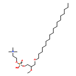 4-hydroxy-7-methoxy-N,N,N-trimethyl-3,5,9-trioxa-4-phosphaheptacosan-1-aminium 4-oxide