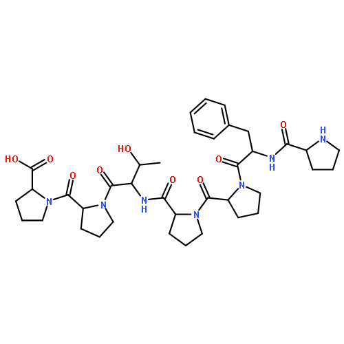 L-Proline, L-prolyl-L-phenylalanyl-L-prolyl-L-prolyl-L-threonyl-L-prolyl-