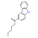 1-HEXANONE, 1-(9H-CARBAZOL-3-YL)-