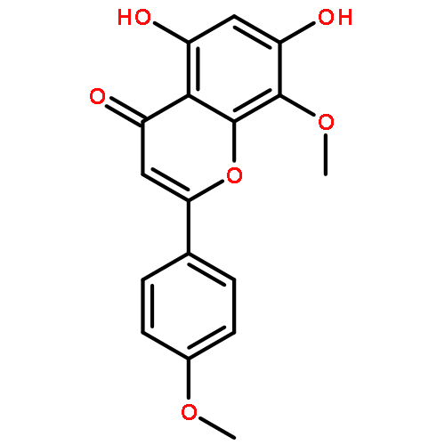 5,7-dihydroxy-8,4'-dimethoxyflavone