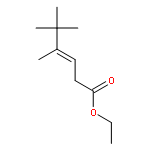 3-HEXENOIC ACID, 4,5,5-TRIMETHYL-, ETHYL ESTER