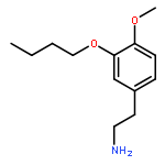 Benzeneethanamine,3-butoxy-4-methoxy-