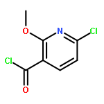 3-Pyridinecarbonyl chloride, 6-chloro-2-methoxy-