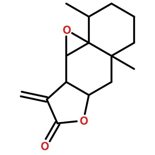 5α,6β-epoxy-4,8α,7α(H)-eudesm-11(13)-en-8,12-olide