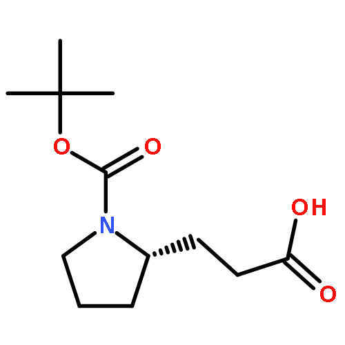 2-Pyrrolidinepropanoic acid, 1-[(1,1-dimethylethoxy)carbonyl]-, (2S)-