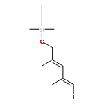 Silane,(1,1-dimethylethyl)[[(2Z,4Z)-5-iodo-2,4-dimethyl-2,4-pentadienyl]oxy]dimethyl-