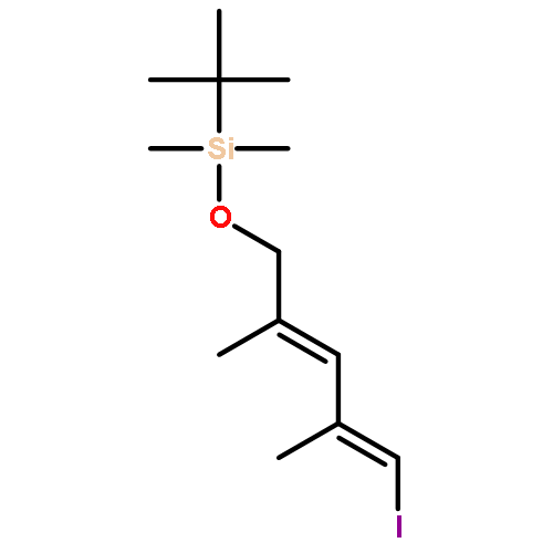 Silane,(1,1-dimethylethyl)[[(2Z,4Z)-5-iodo-2,4-dimethyl-2,4-pentadienyl]oxy]dimethyl-