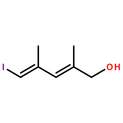 2,4-Pentadien-1-ol, 5-iodo-2,4-dimethyl-, (2Z,4Z)-