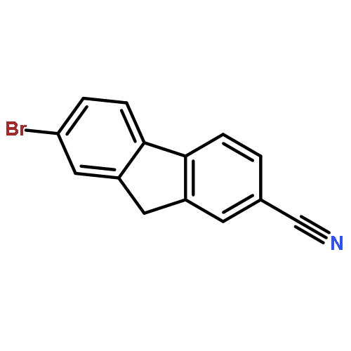 9H-Fluorene-2-carbonitrile, 7-bromo-