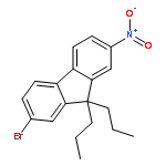 9H-Fluorene, 2-bromo-7-nitro-9,9-dipropyl-