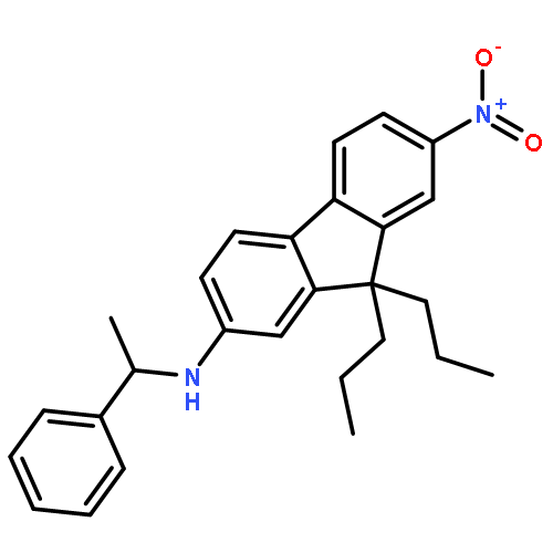 9H-Fluoren-2-amine, 7-nitro-N-[(1S)-1-phenylethyl]-9,9-dipropyl-