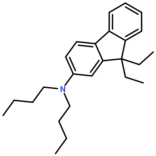 9H-Fluoren-2-amine, N,N-dibutyl-9,9-diethyl-