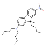 9H-Fluoren-2-amine, N,N,9-tributyl-9-methyl-7-nitro-