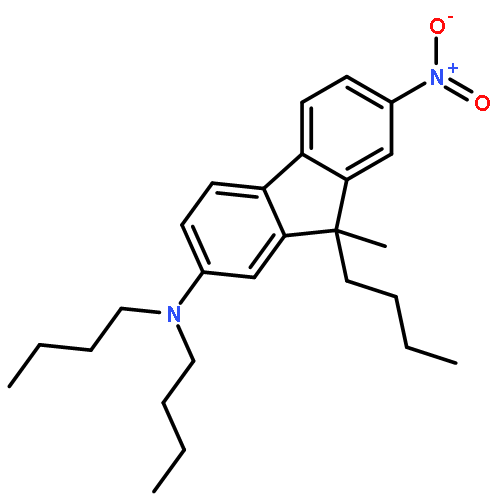 9H-Fluoren-2-amine, N,N,9-tributyl-9-methyl-7-nitro-