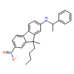 9H-Fluoren-2-amine, 9-butyl-9-methyl-7-nitro-N-[(1S)-1-phenylethyl]-