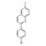 Quinoline, 2-(4-bromophenyl)-6-chloro-