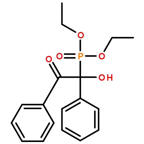 PHOSPHONIC ACID, (1-HYDROXY-2-OXO-1,2-DIPHENYLETHYL)-, DIETHYL ESTER