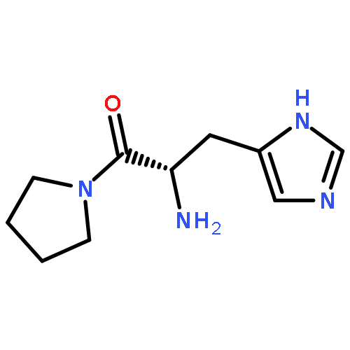 PYRROLIDINE, 1-[(2S)-2-AMINO-3-(1H-IMIDAZOL-4-YL)-1-OXOPROPYL]-