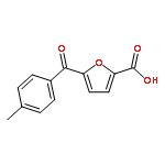 2-Furancarboxylic acid, 5-(4-methylbenzoyl)-