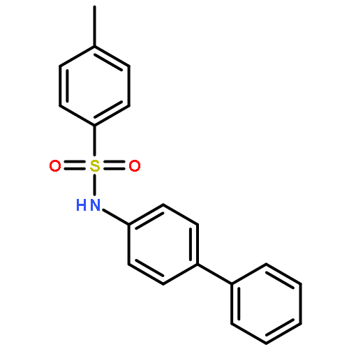 BENZENESULFONAMIDE, N-[1,1'-BIPHENYL]-4-YL-4-METHYL-