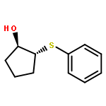 Cyclopentanol, 2-(phenylthio)-, (1R,2R)-rel-