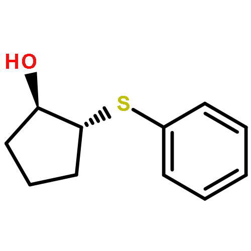 Cyclopentanol, 2-(phenylthio)-, (1R,2R)-rel-