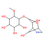 5-[(4,8-dihydroxy-2-oxa-6-azabicyclo[3.2.1]octan-3-yl)oxy]-6-methoxycyclohexane-1,2,3,4-tetrol