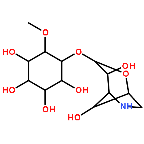 5-[(4,8-dihydroxy-2-oxa-6-azabicyclo[3.2.1]octan-3-yl)oxy]-6-methoxycyclohexane-1,2,3,4-tetrol