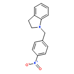 1H-Indole, 2,3-dihydro-1-[(4-nitrophenyl)methyl]-