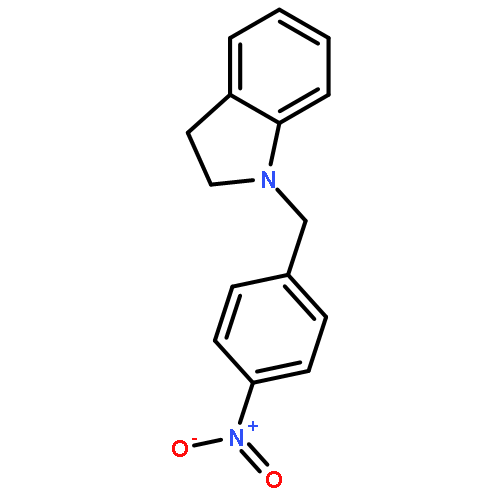 1H-Indole, 2,3-dihydro-1-[(4-nitrophenyl)methyl]-