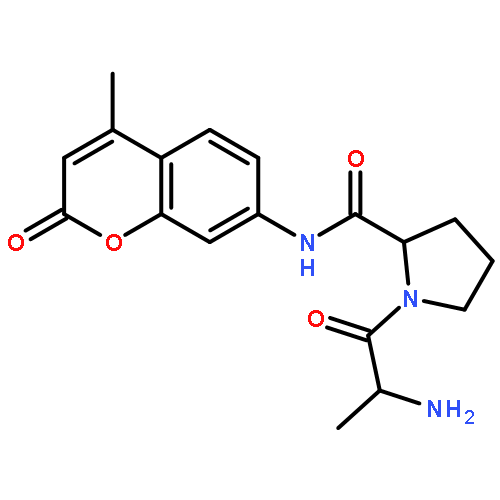 L-Prolinamide, L-alanyl-N-(4-methyl-2-oxo-2H-1-benzopyran-7-yl)-